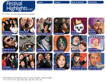 Tablet Screenshot of 2010.festivalhighlights.com